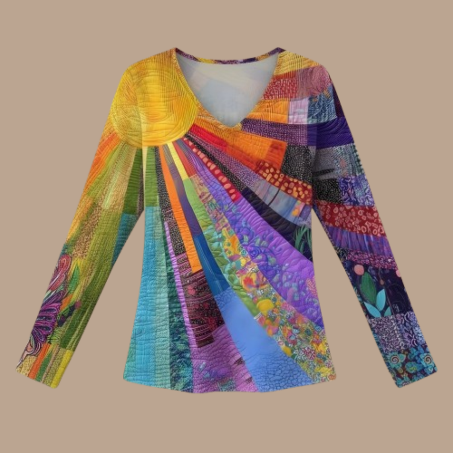 CHLOÉ™ | T-Shirt Vintage Coloré