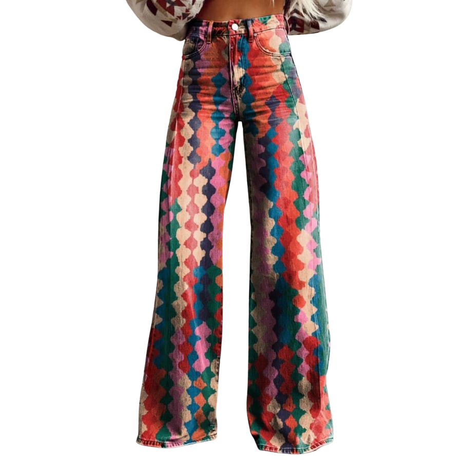 AMÉLIE™ | Pantalon Bohème Élégant