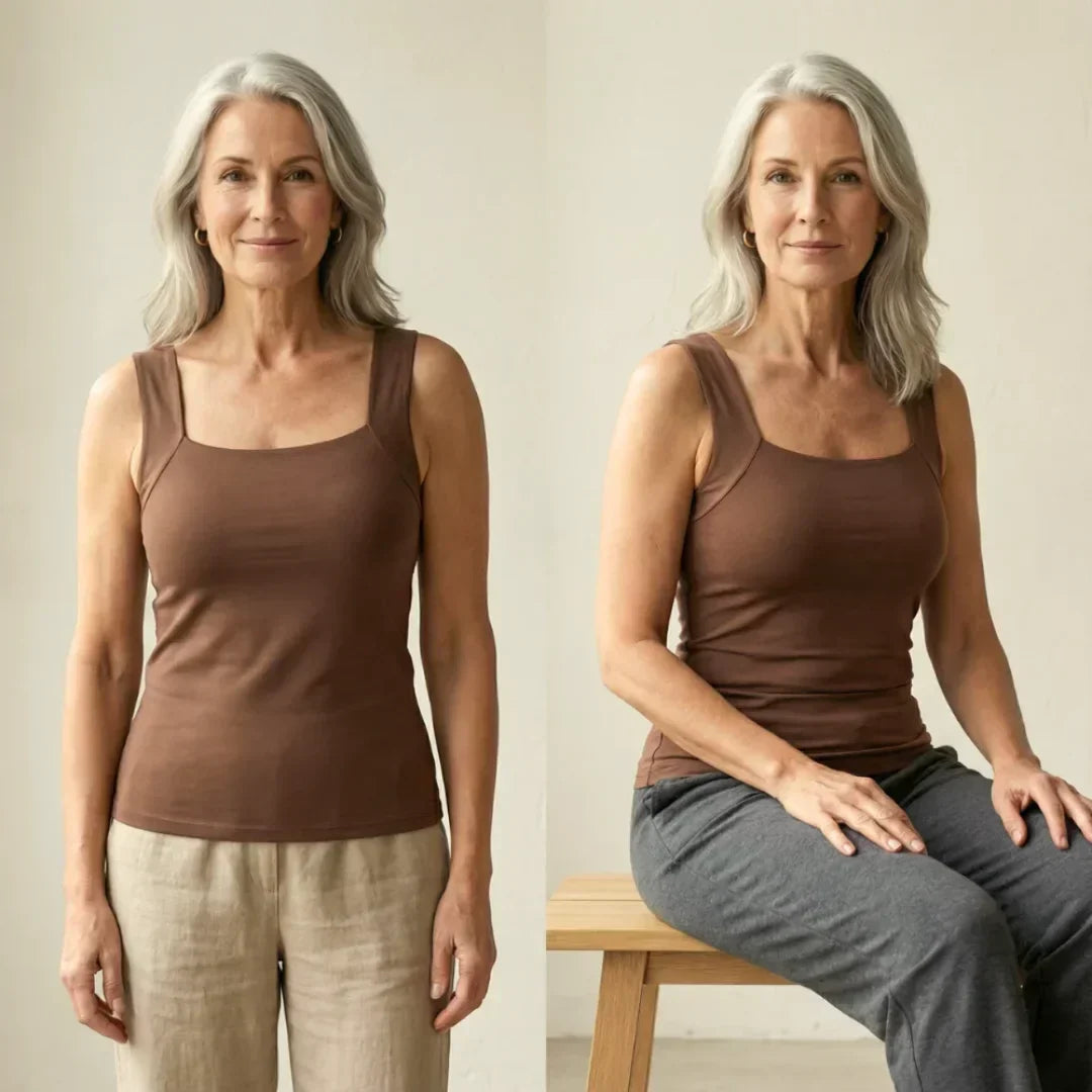 Brigitte | Camisole Confort avec Soutien Intégré
