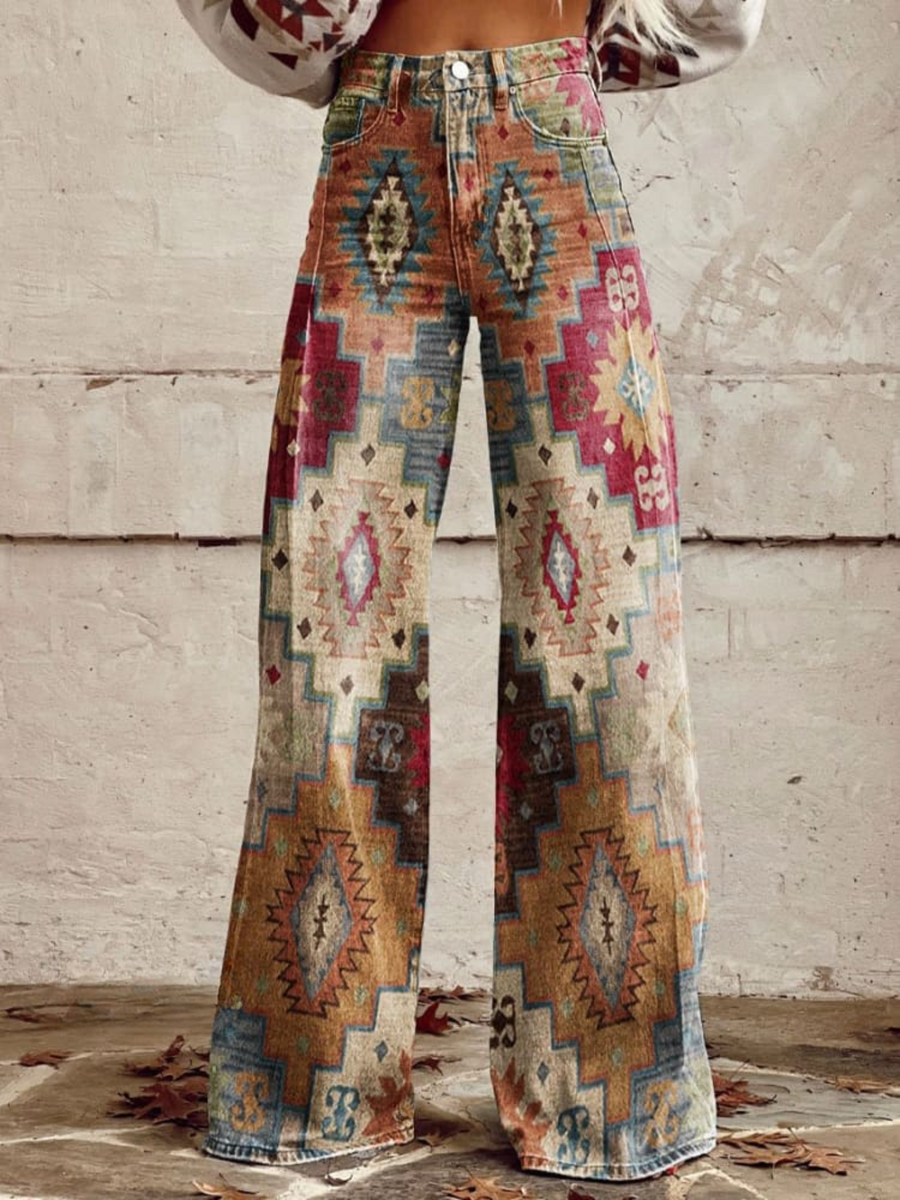 AMBRE™ | Pantalon Rétro Élégant