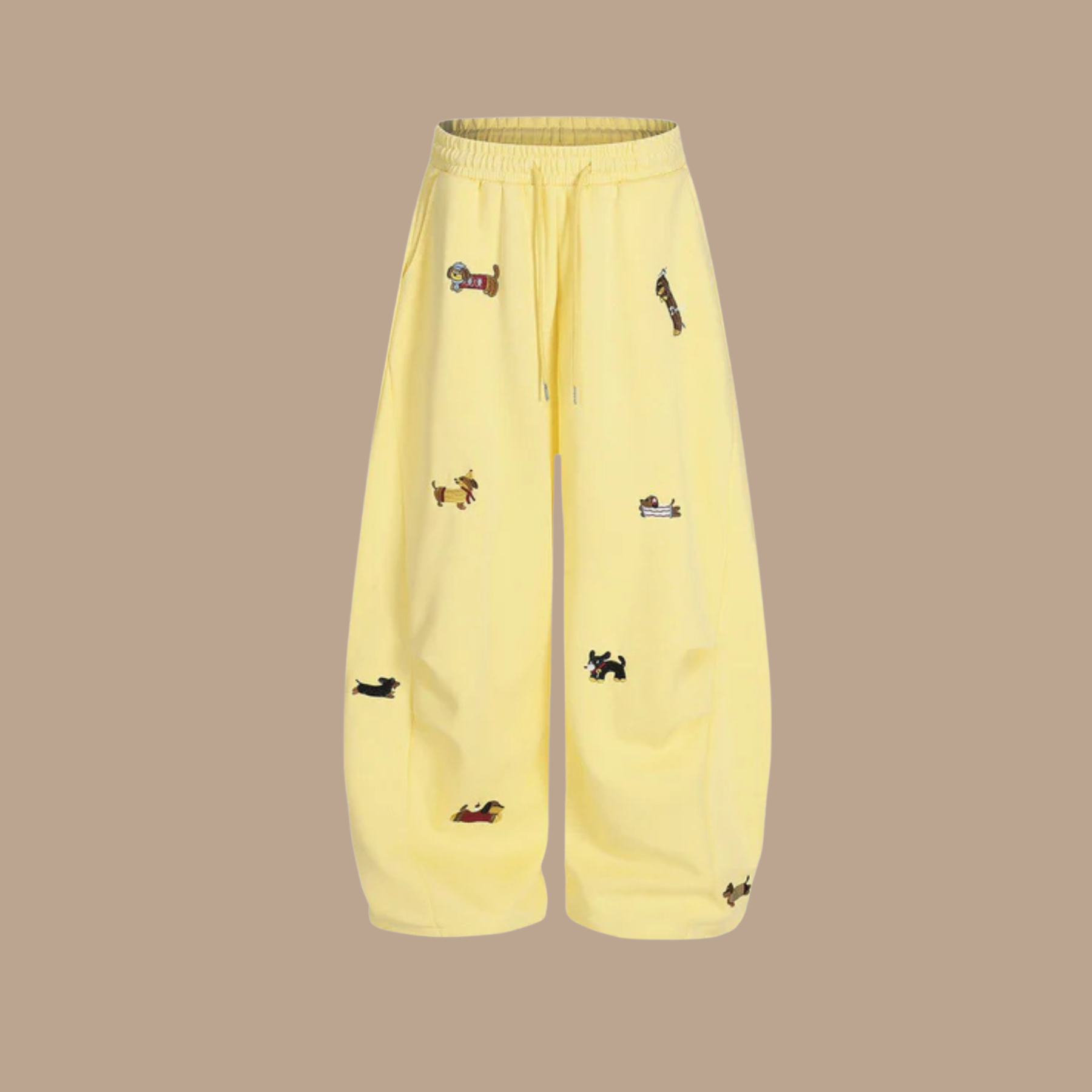 DENISE™ | Sweatpants brodés chiots