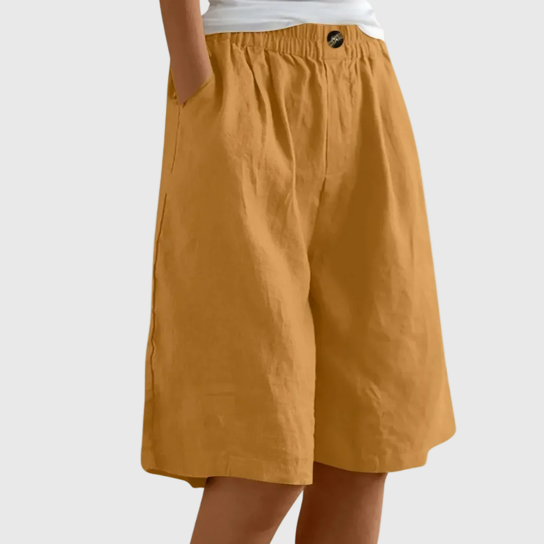 MARIE | Shorts Amples Taille Élastique