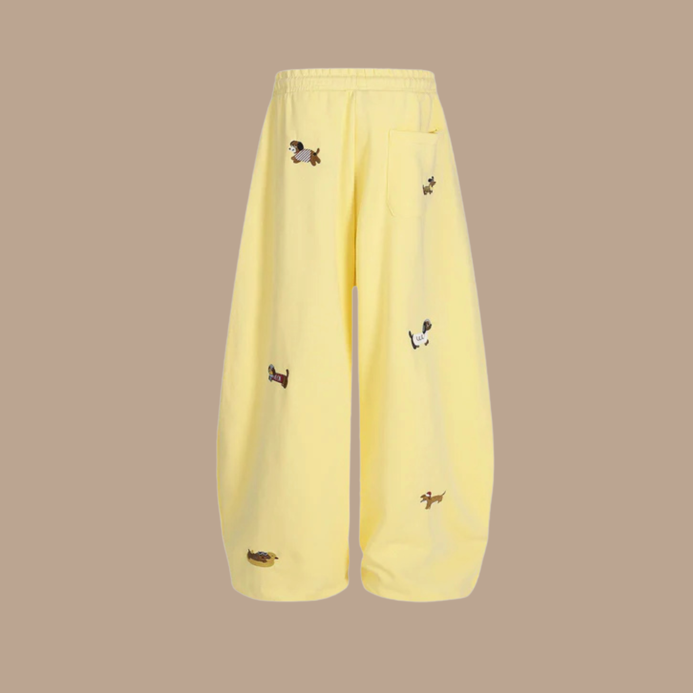 DENISE™ | Sweatpants brodés chiots