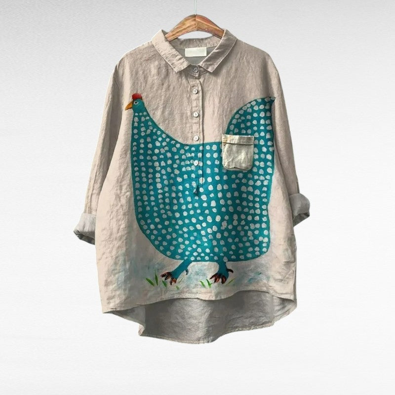 CÉLINE™ | Blouse élégante d’été