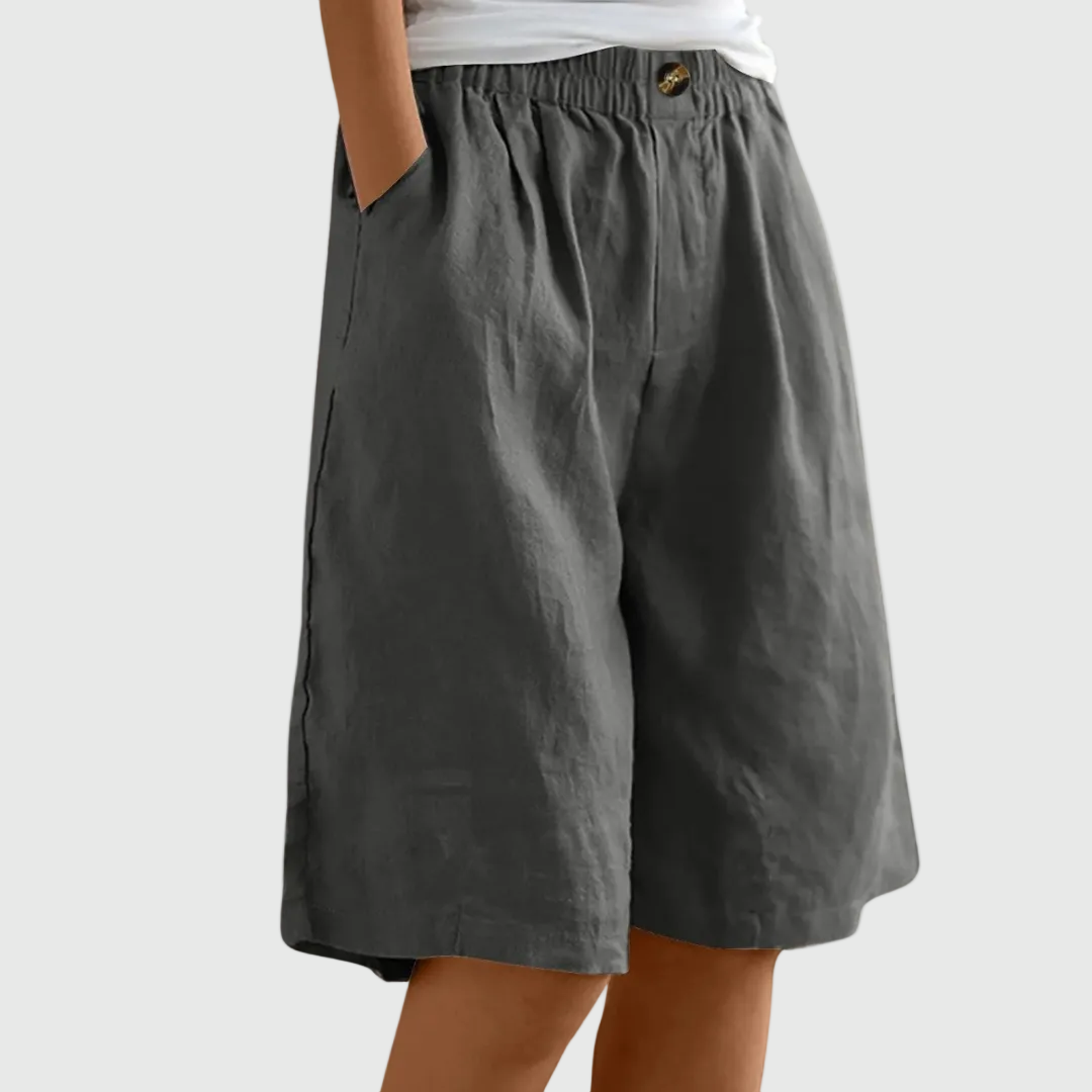 MARIE | Shorts Amples Taille Élastique