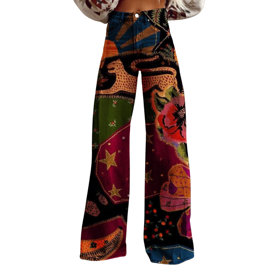 SYLVIE™ |Pantalon Bohème Chic
