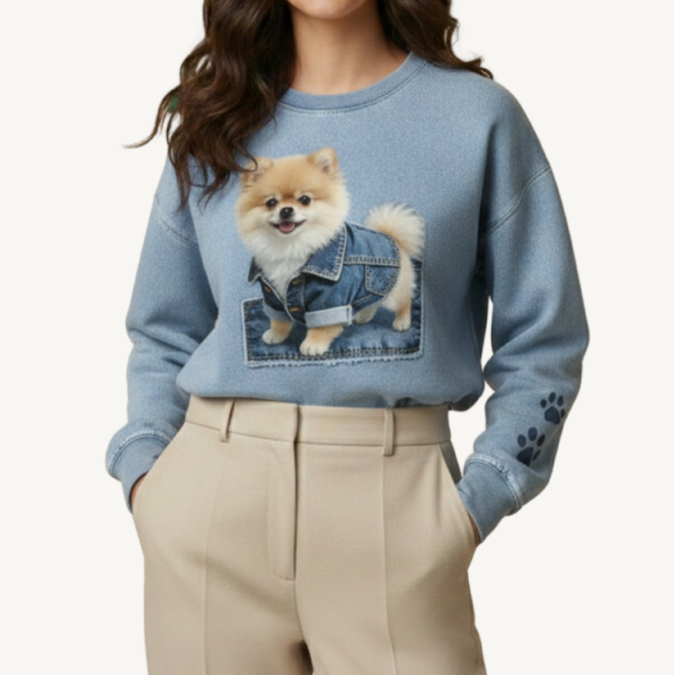 ROMY™ | Pull en denim