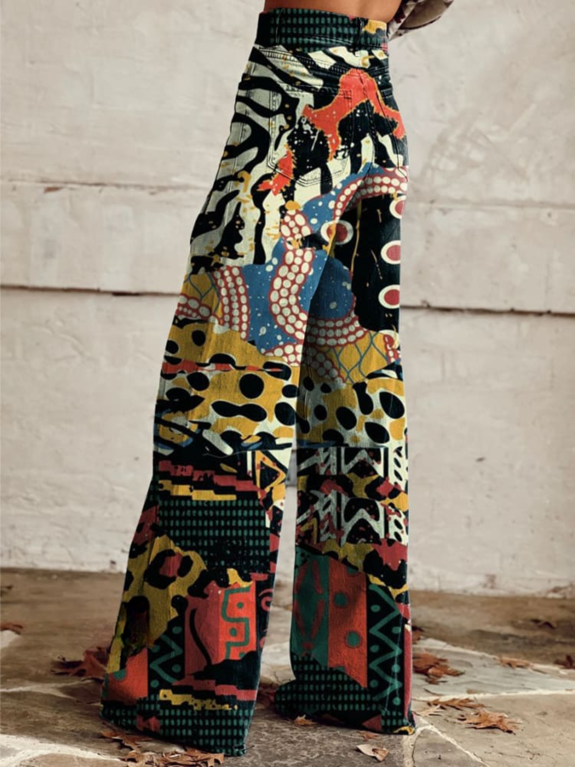 ÉLODIE™ | Pantalon Large Élégant