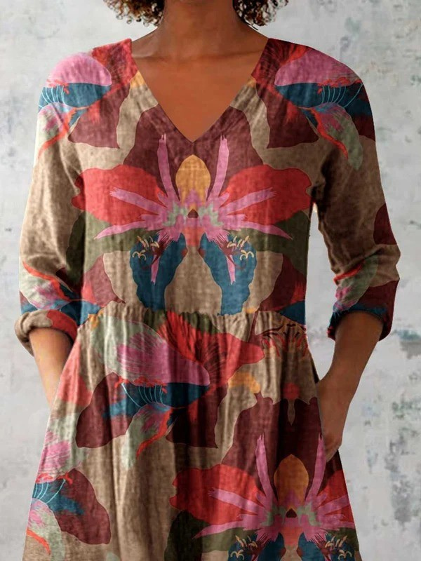 HARMONIE™ | Blouse longue à col en V