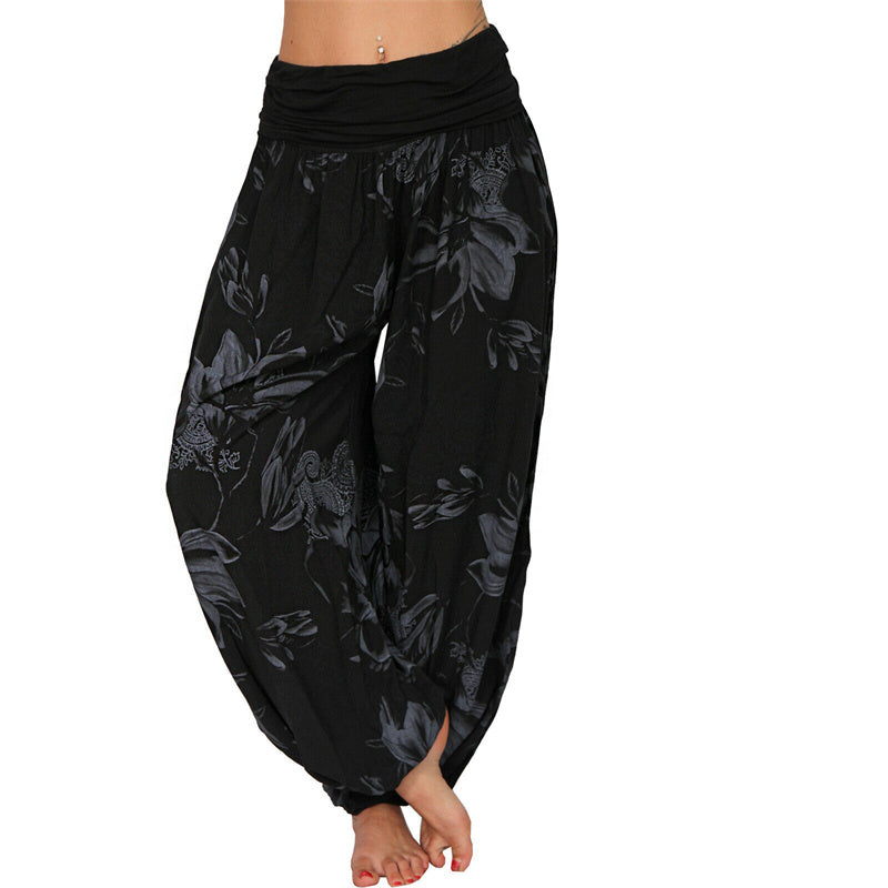 Pantalons Harem Élastiques