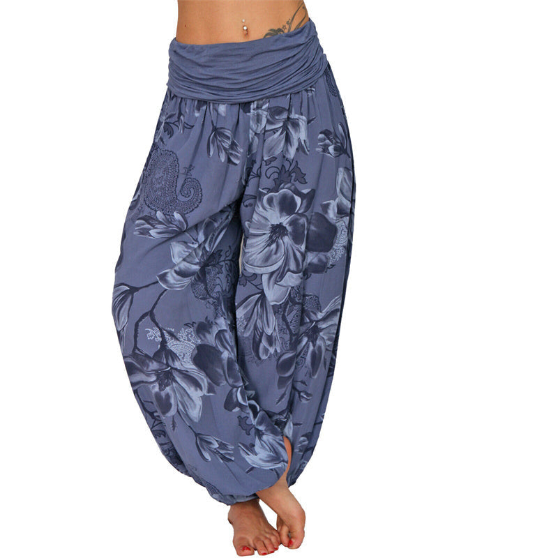 Pantalons Harem Élastiques