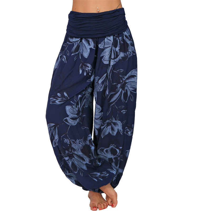 Pantalons Harem Élastiques