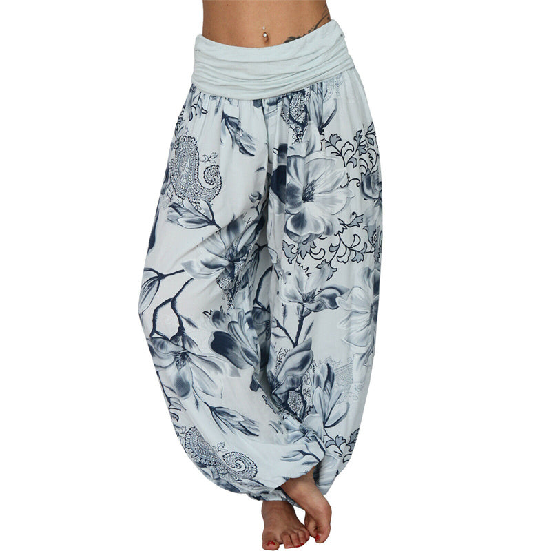 Pantalons Harem Élastiques