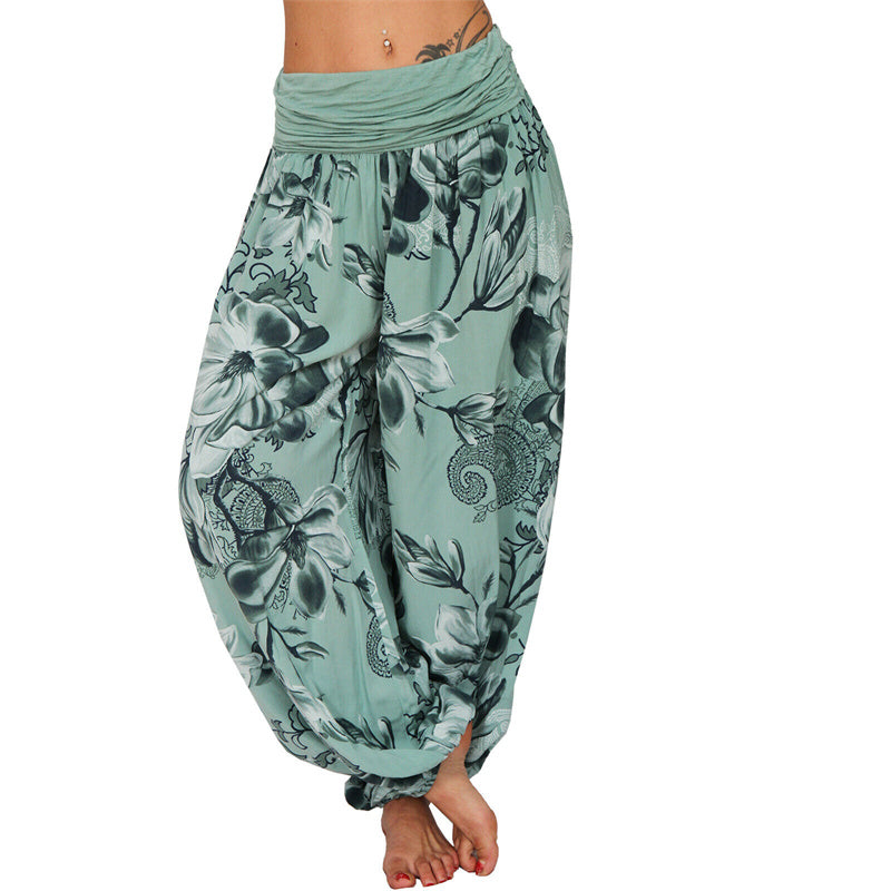 Pantalons Harem Élastiques