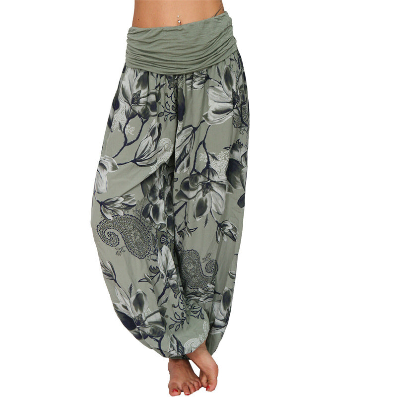 Pantalons Harem Élastiques