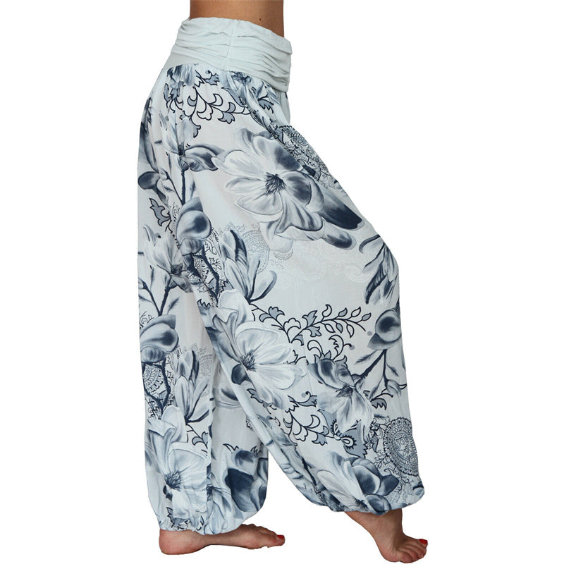 Pantalons Harem Élastiques