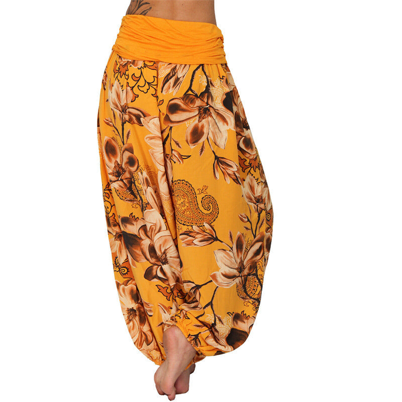 Pantalons Harem Élastiques