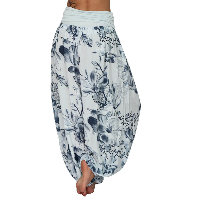 Pantalons Harem Élastiques
