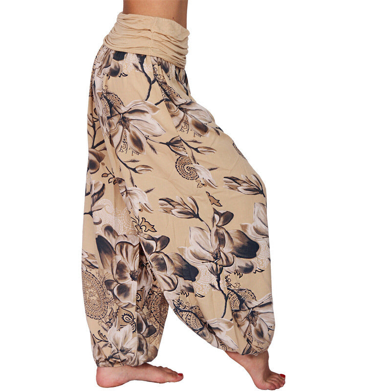 Pantalons Harem Élastiques