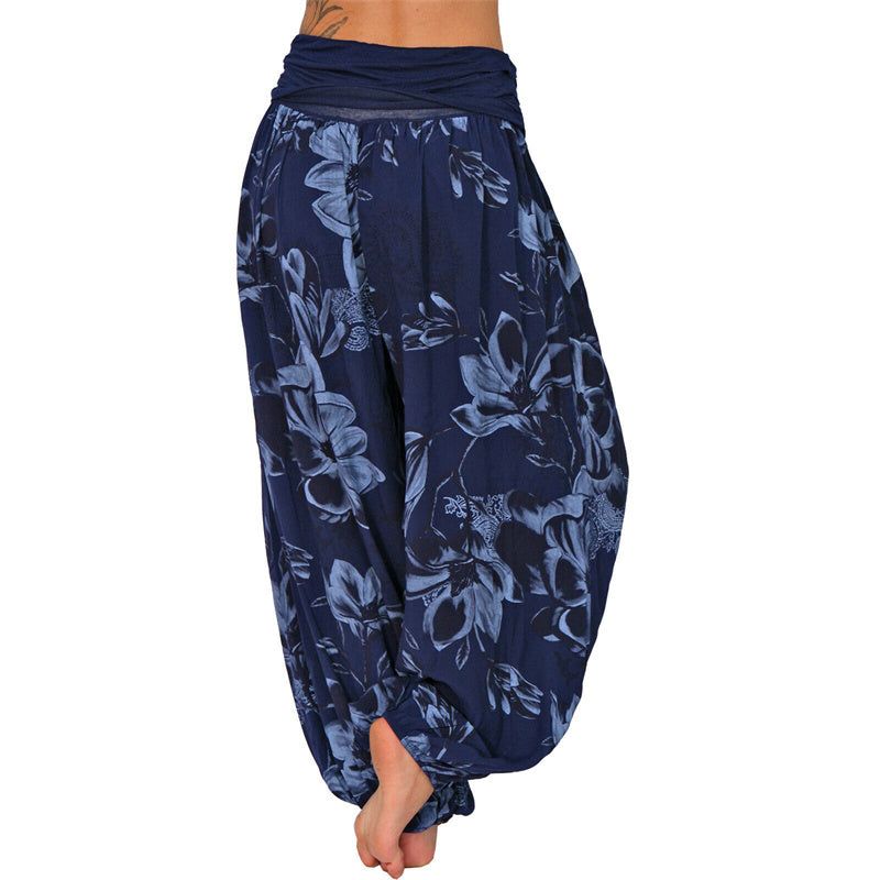Pantalons Harem Élastiques