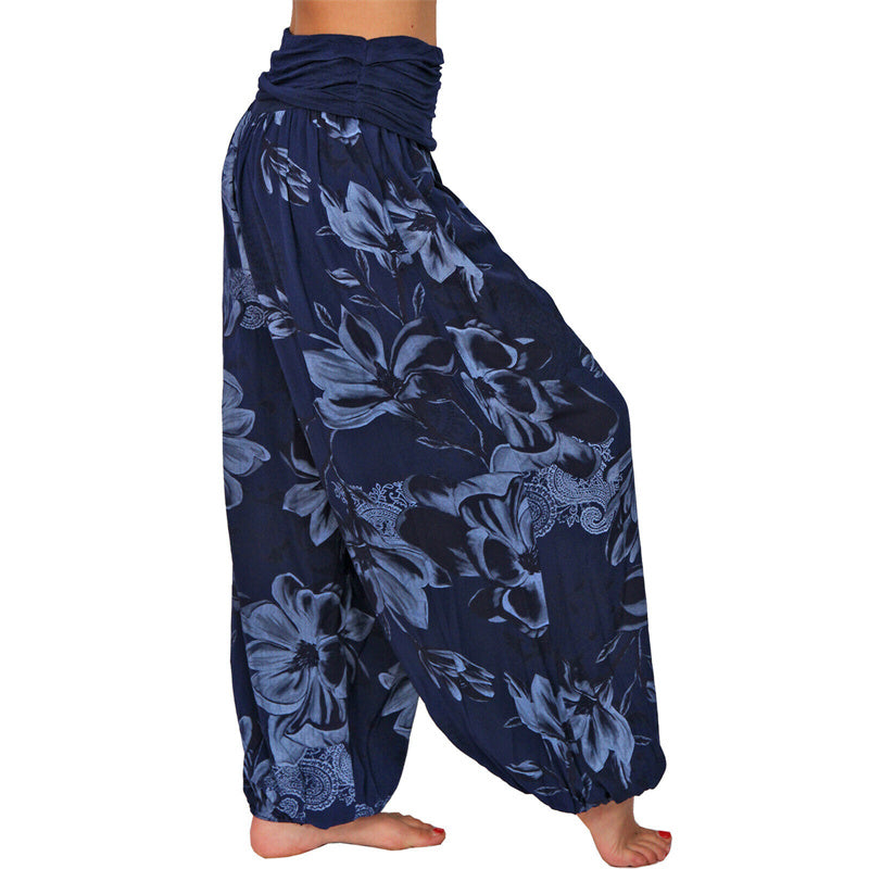 Pantalons Harem Élastiques