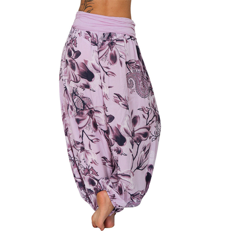 Pantalons Harem Élastiques