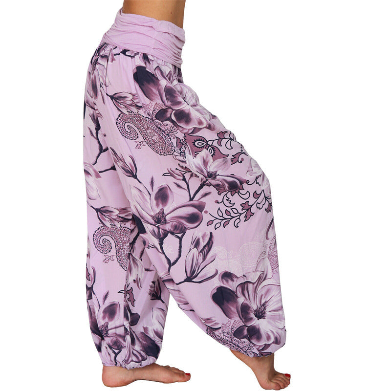 Pantalons Harem Élastiques