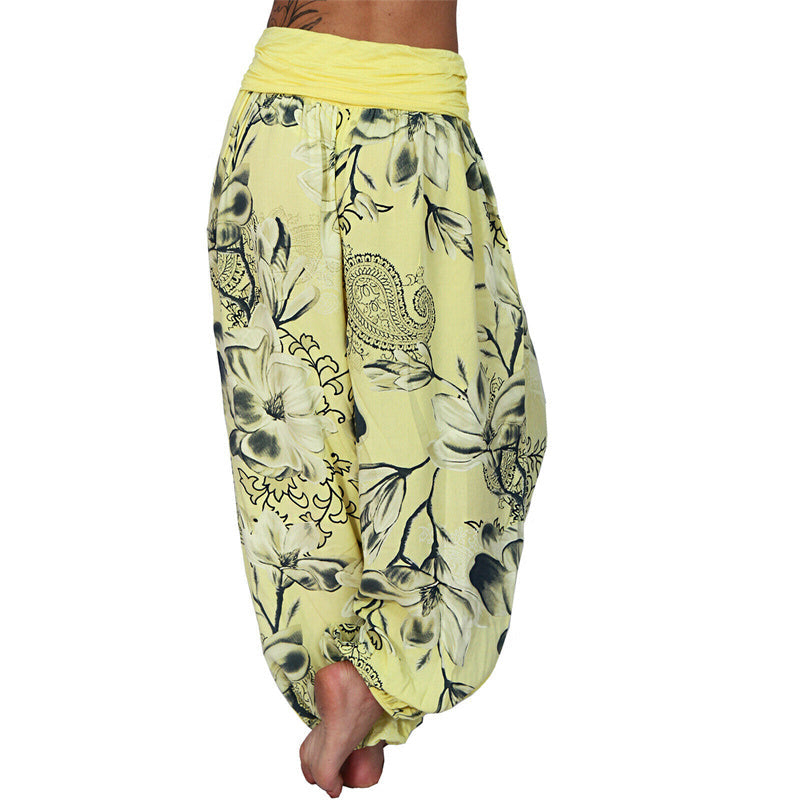 Pantalons Harem Élastiques
