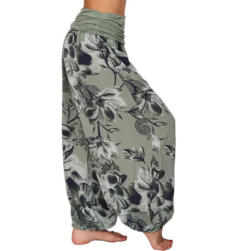 Pantalons Harem Élastiques