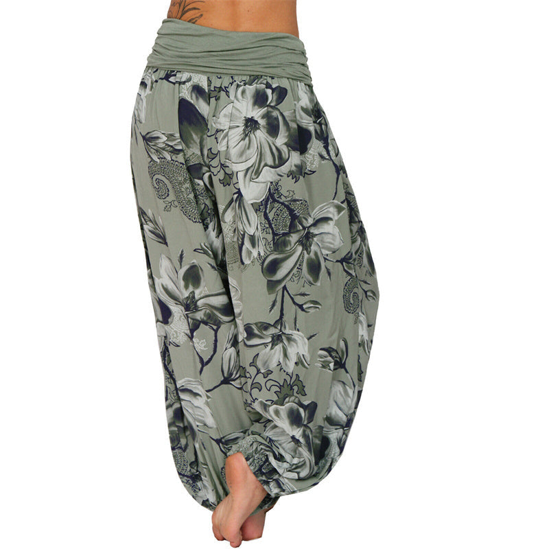 Pantalons Harem Élastiques