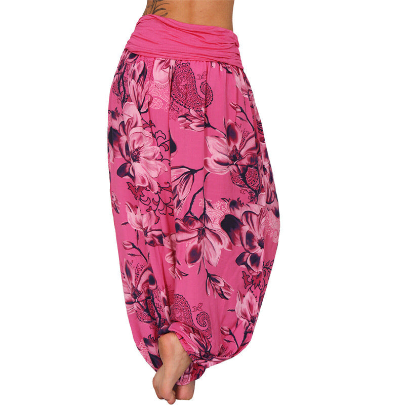 Pantalons Harem Élastiques
