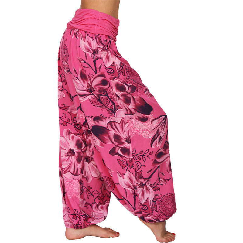 Pantalons Harem Élastiques