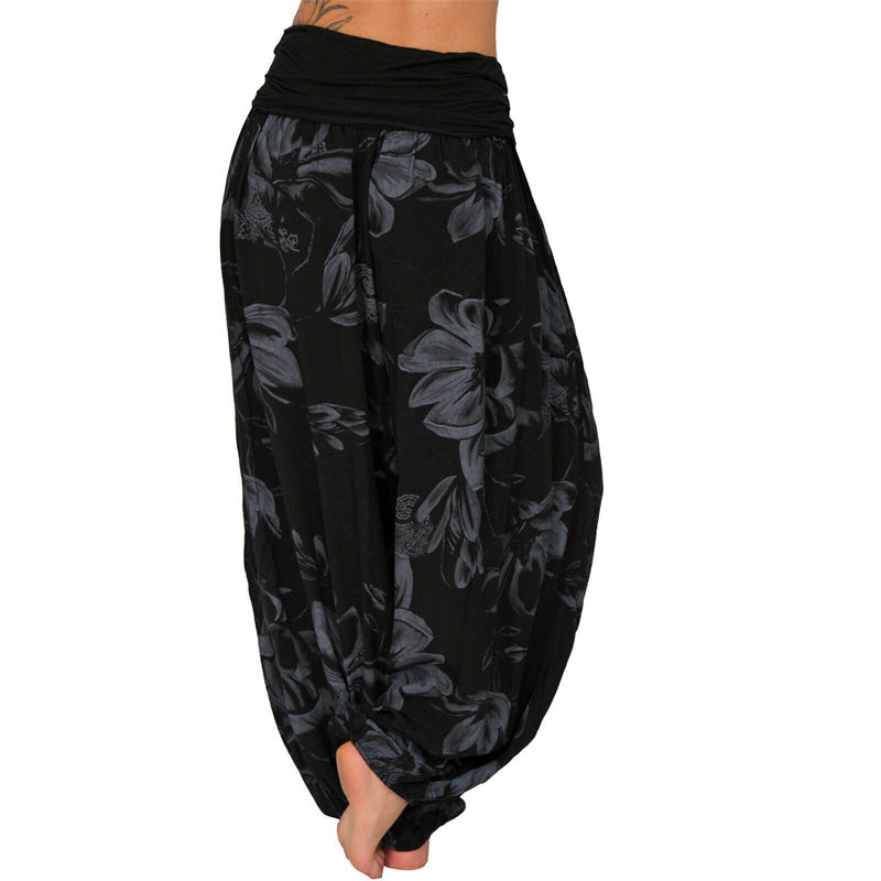 Pantalons Harem Élastiques