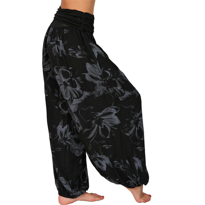 Pantalons Harem Élastiques