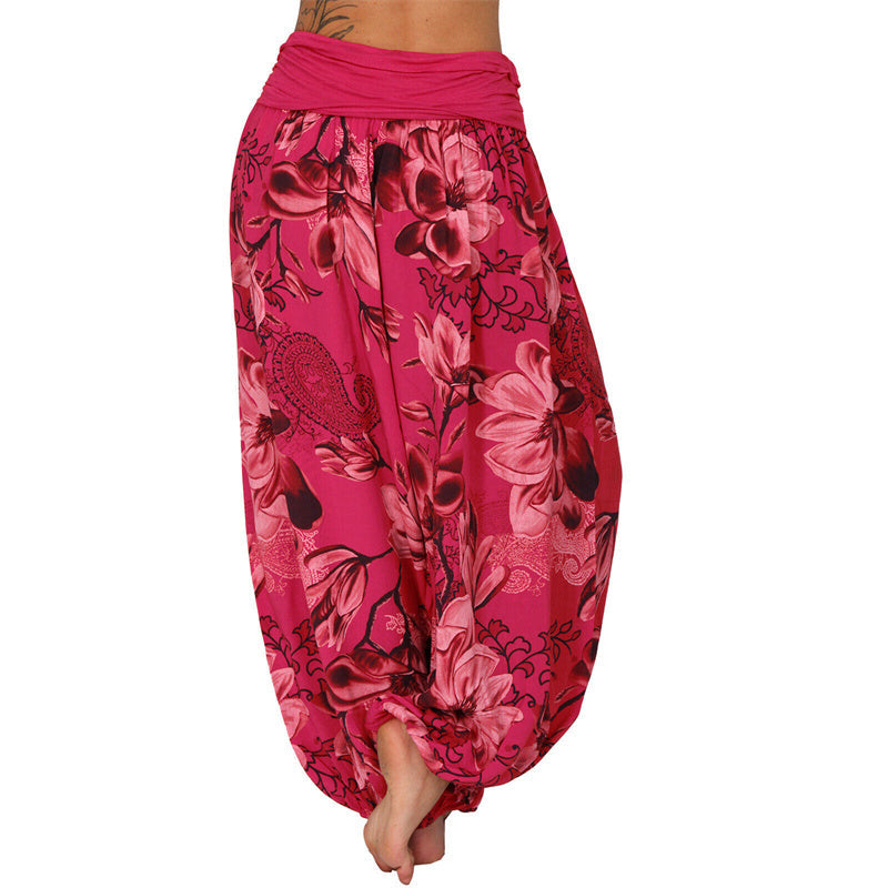 Pantalons Harem Élastiques