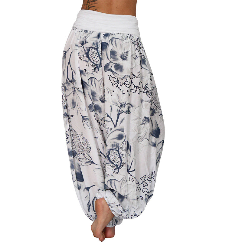 Pantalons Harem Élastiques