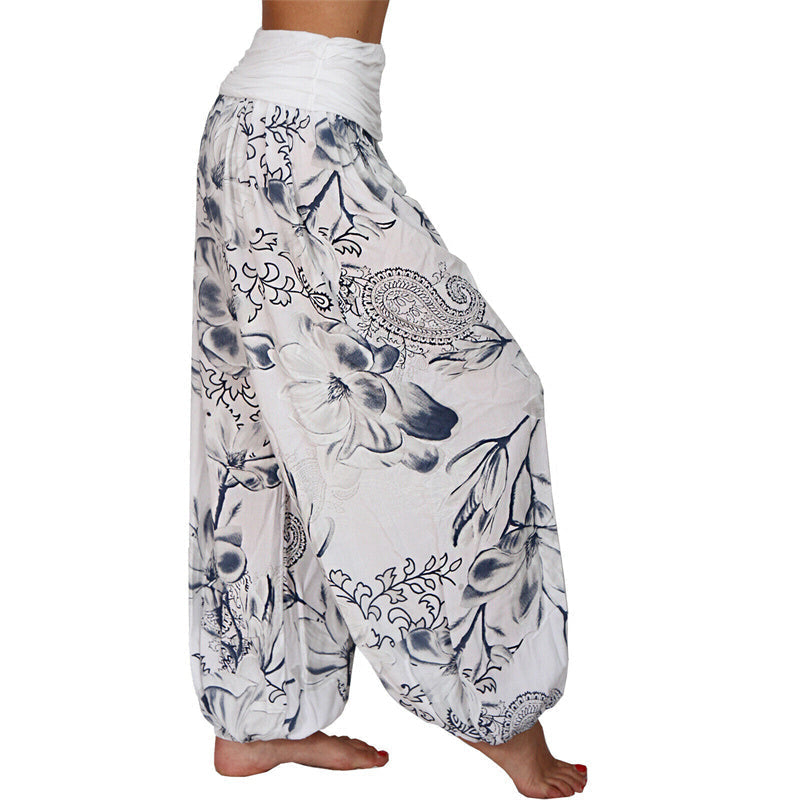 Pantalons Harem Élastiques