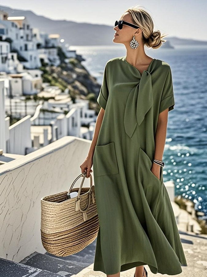 MIREILLE | Robe en coton fluide et estivale