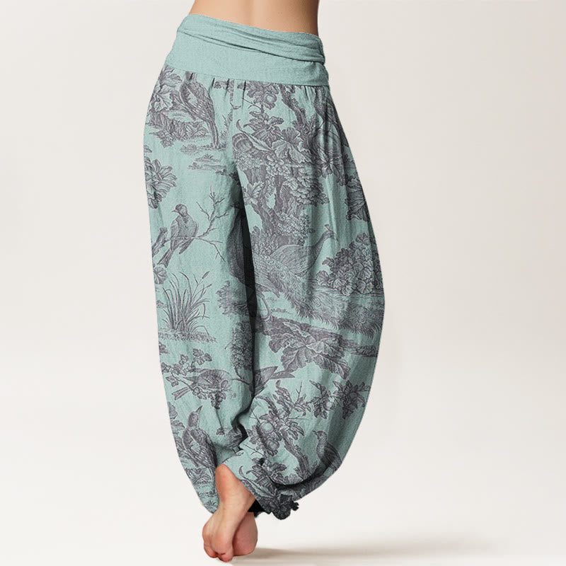 Pantalons Harem Élastiques