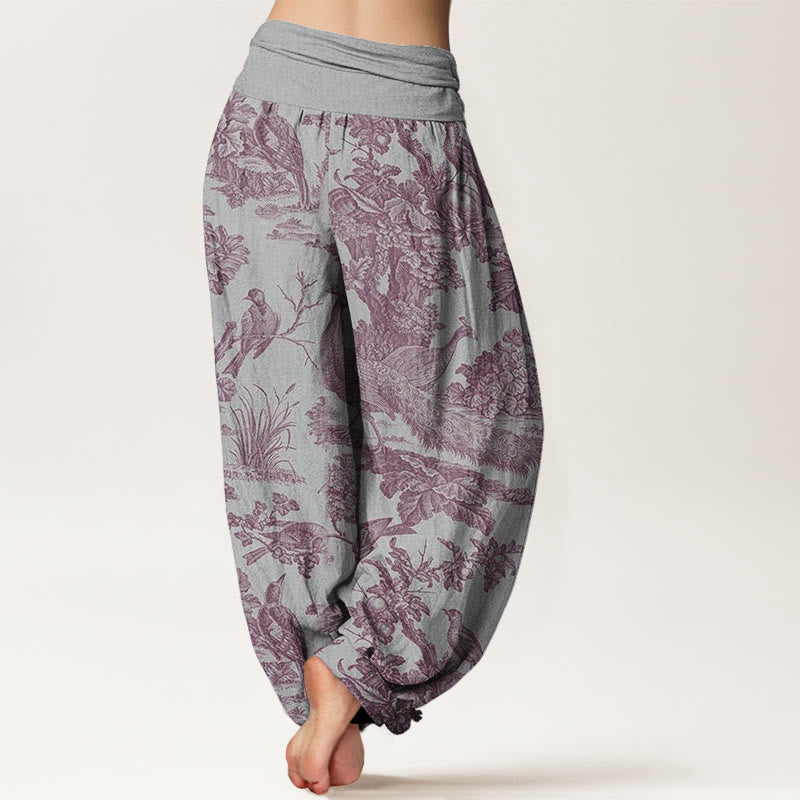 Pantalons Harem Élastiques