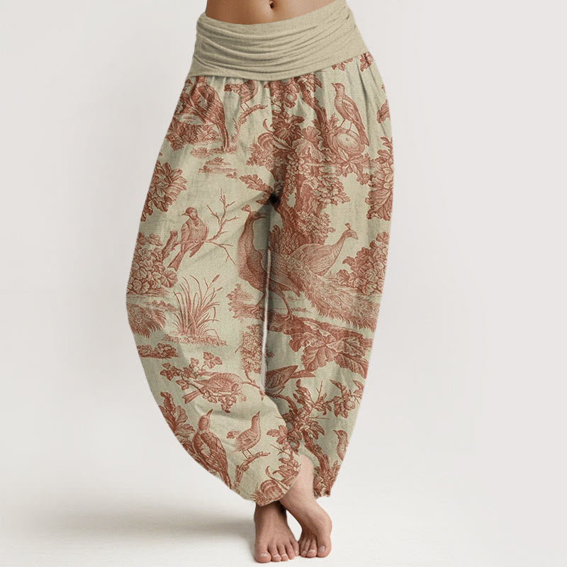Pantalons Harem Élastiques