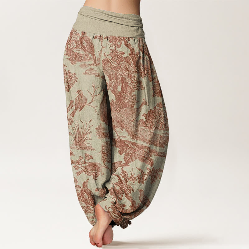 Pantalons Harem Élastiques