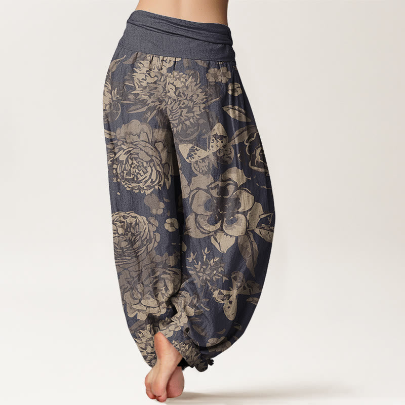 Pantalons Harem Élastiques