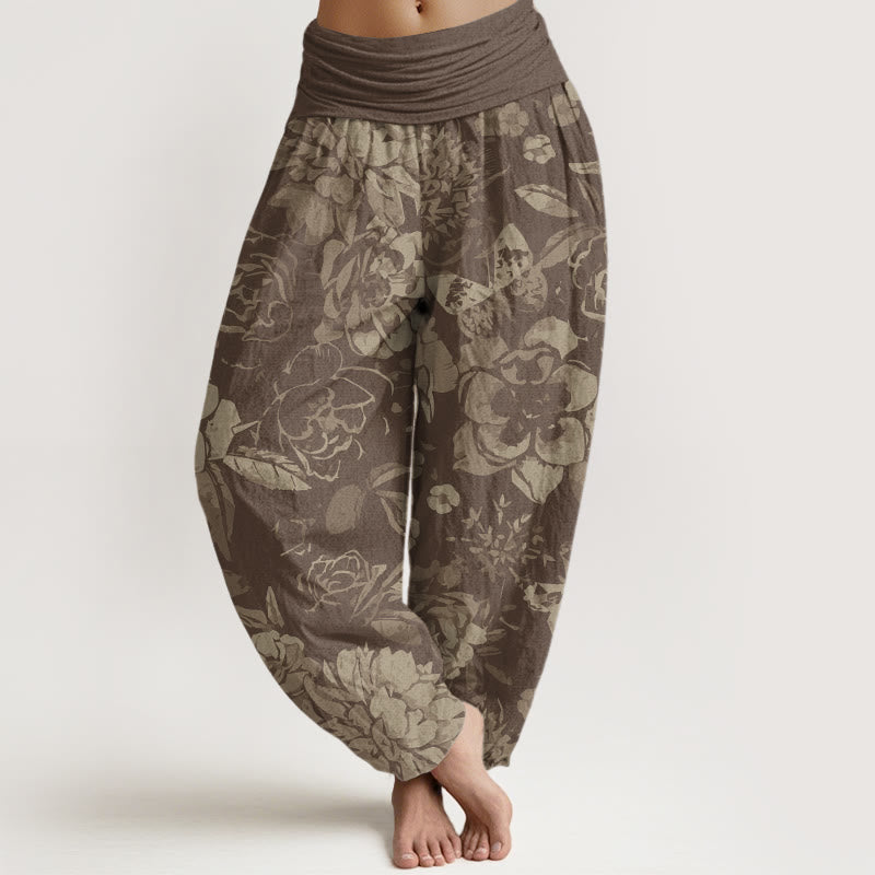 Pantalons Harem Élastiques