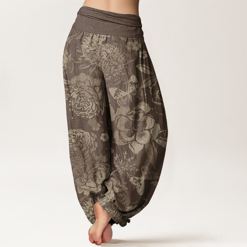 Pantalons Harem Élastiques