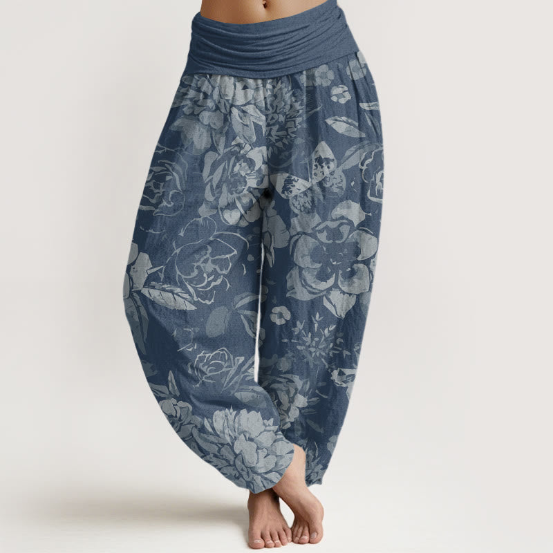 Pantalons Harem Élastiques
