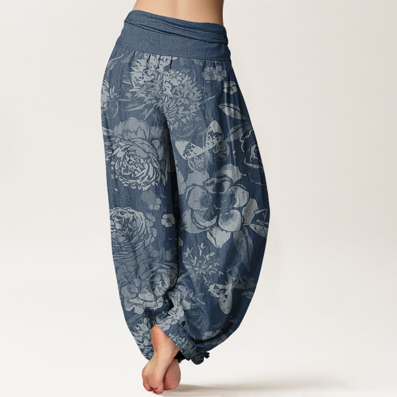 Pantalons Harem Élastiques