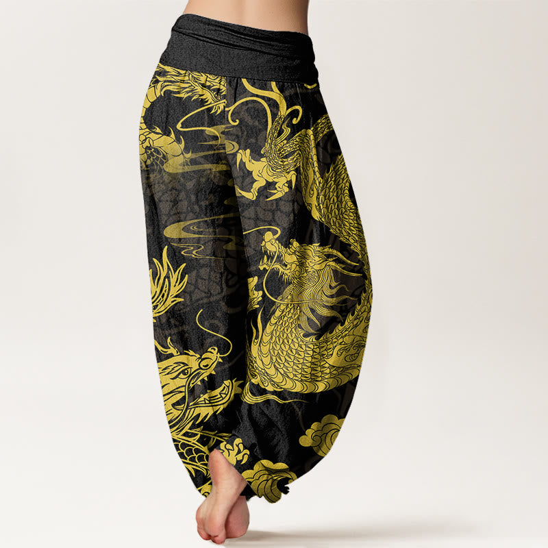 Pantalons Harem Élastiques
