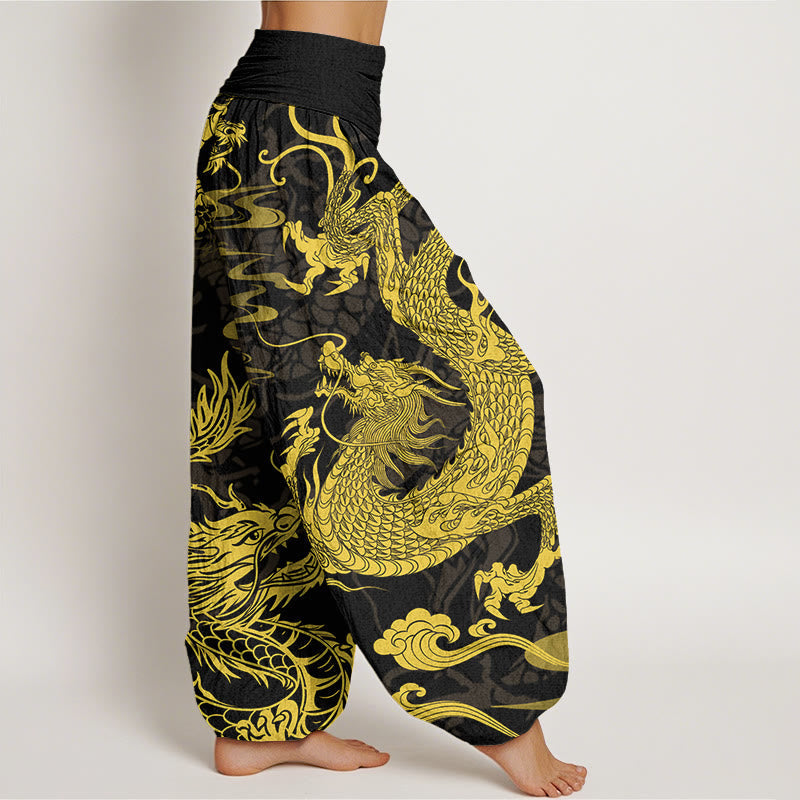 Pantalons Harem Élastiques