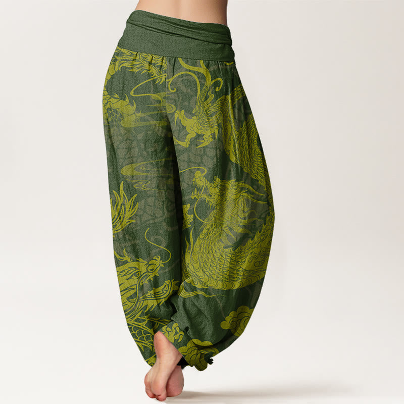 Pantalons Harem Élastiques